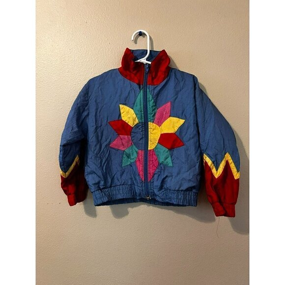 Lavon Toddler Other - Vintage 90s Toddler Lavon Colorful Windbreaker Size 2T [GREAT]